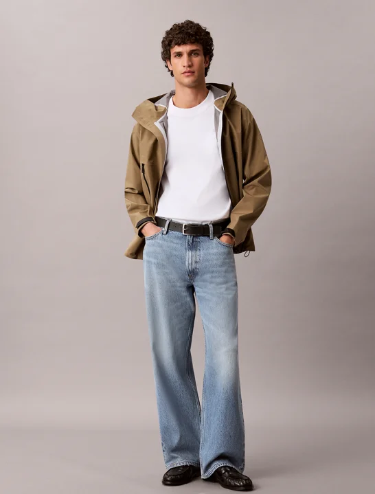 CK JEANS Áo Thun Nam Oversized Embossed Monogram Tee
