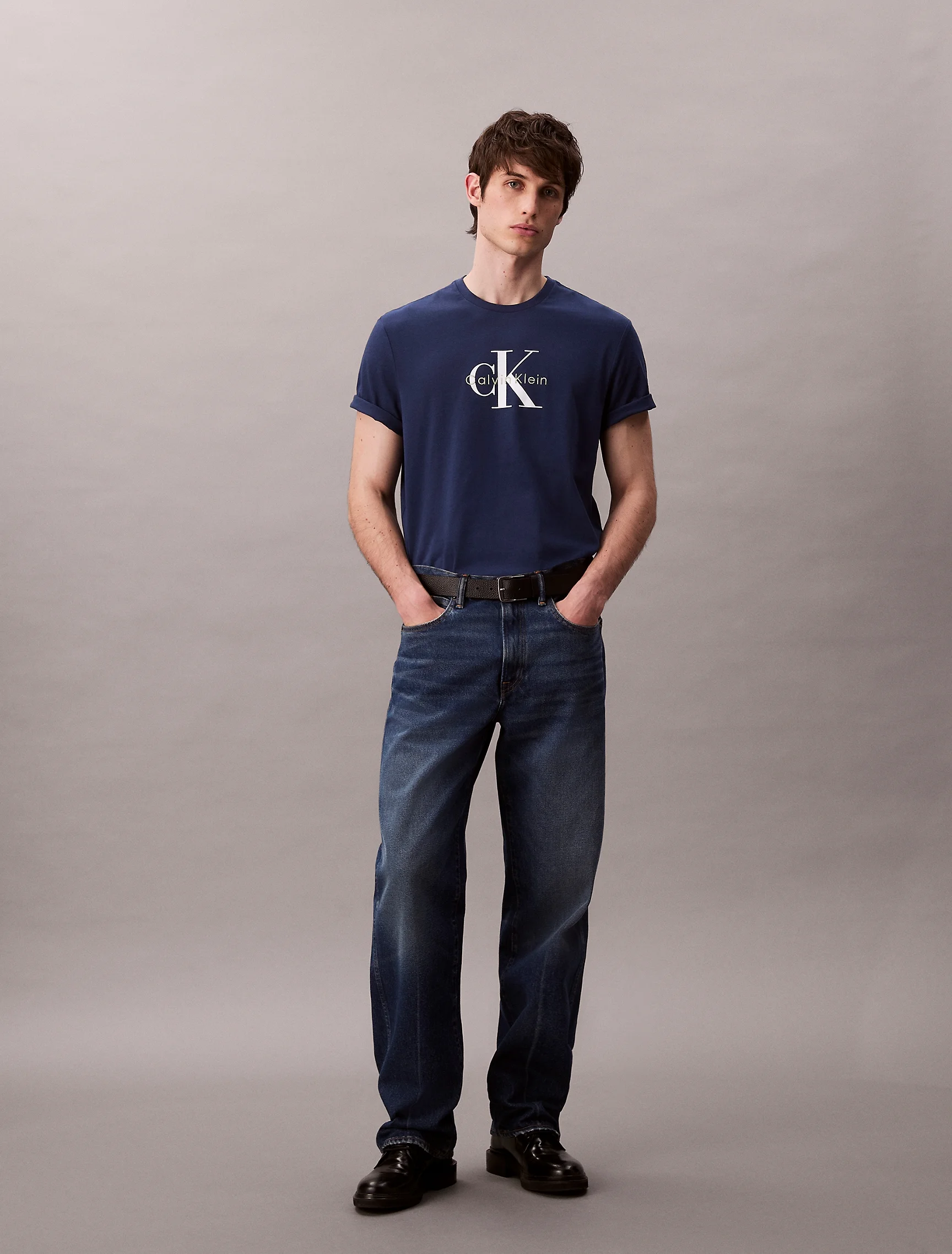 CK JEANS Áo Thun Nam Easy Fit