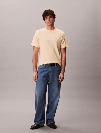 CK JEANS Áo Thun Nam Monogram T-shirt