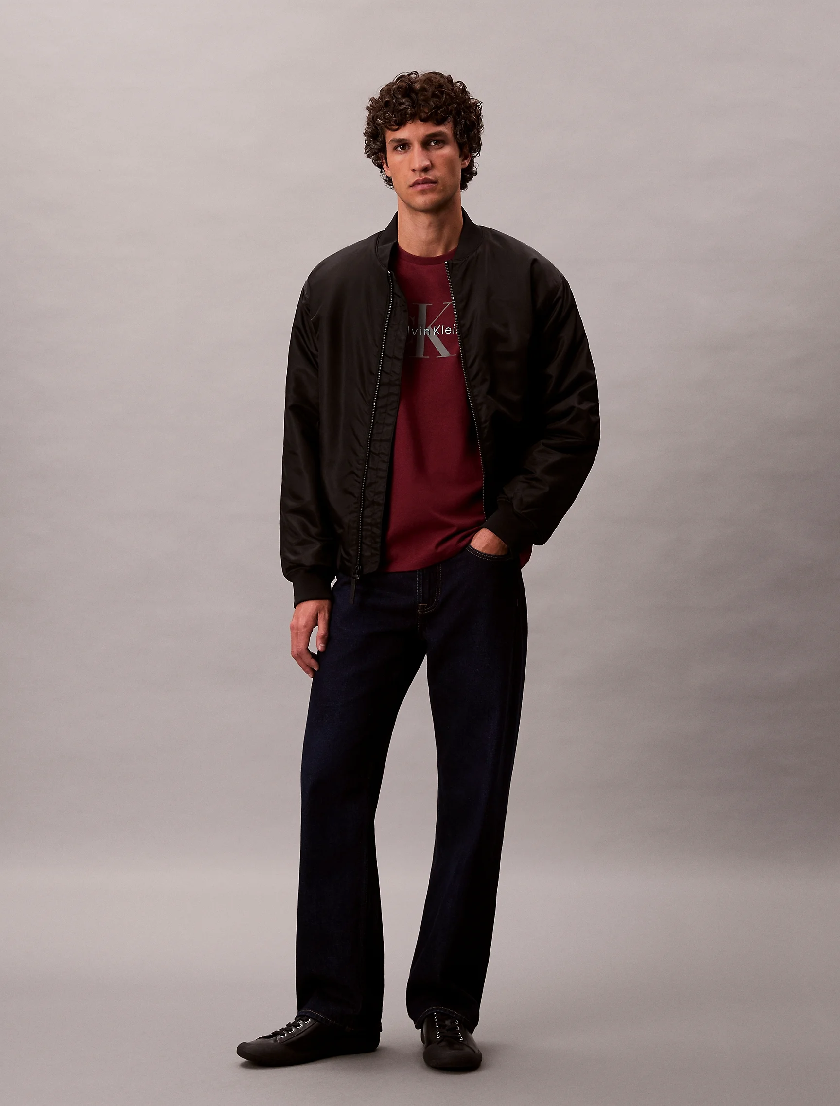 CK JEANS Áo Thun Nam Easy Fit