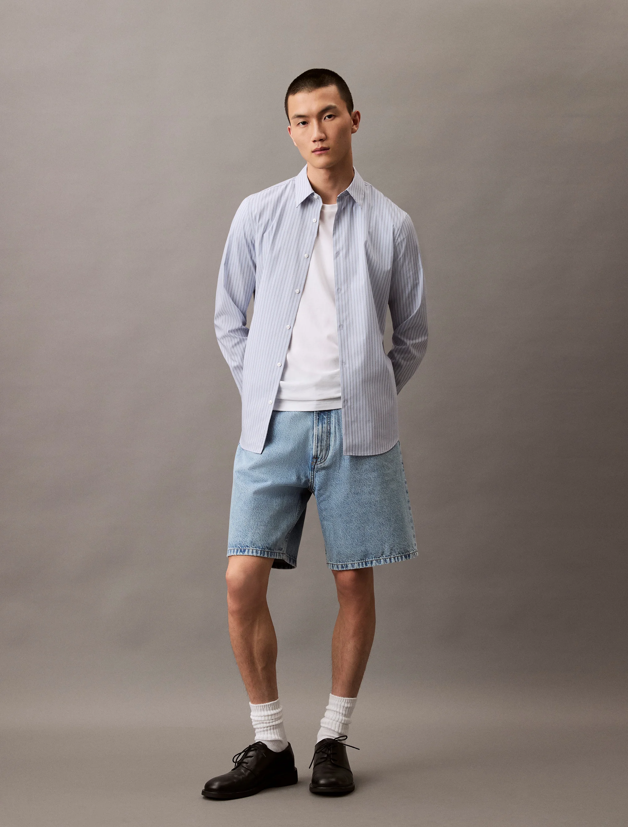 CK JEANS Quần Ngắn Nam Relaxed Fit