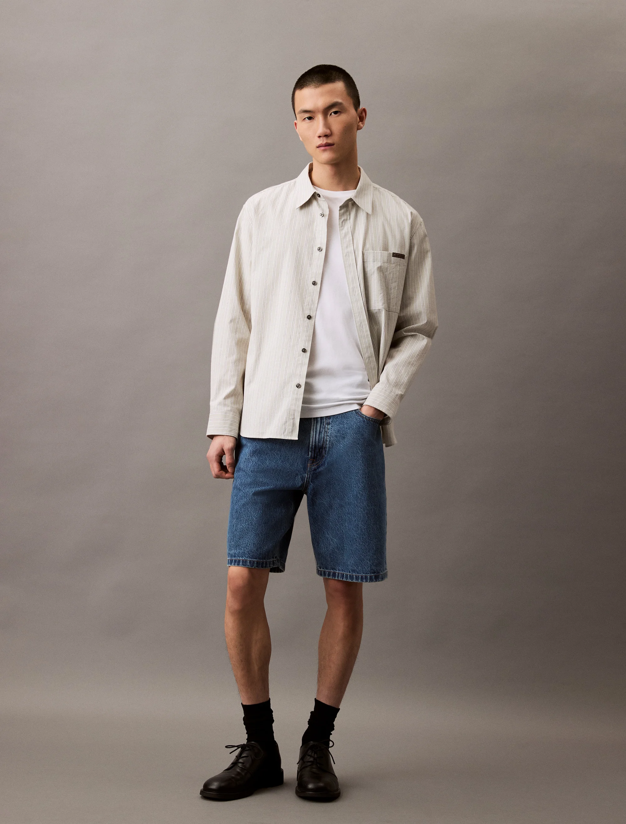 CK JEANS Quần Ngắn Nam 90'S Regular Fit