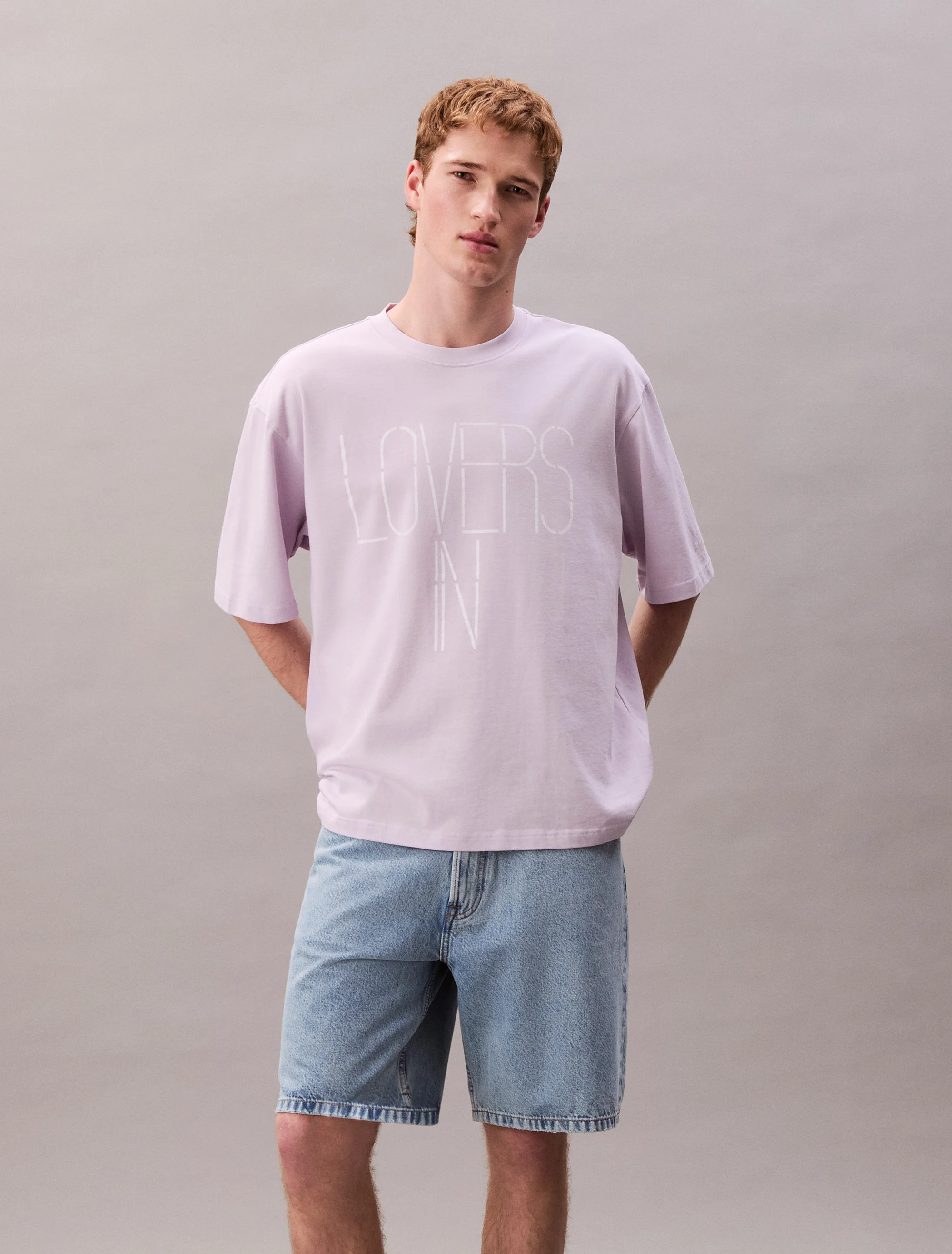 CK JEANS Áo Thun Nam Relaxed Fit