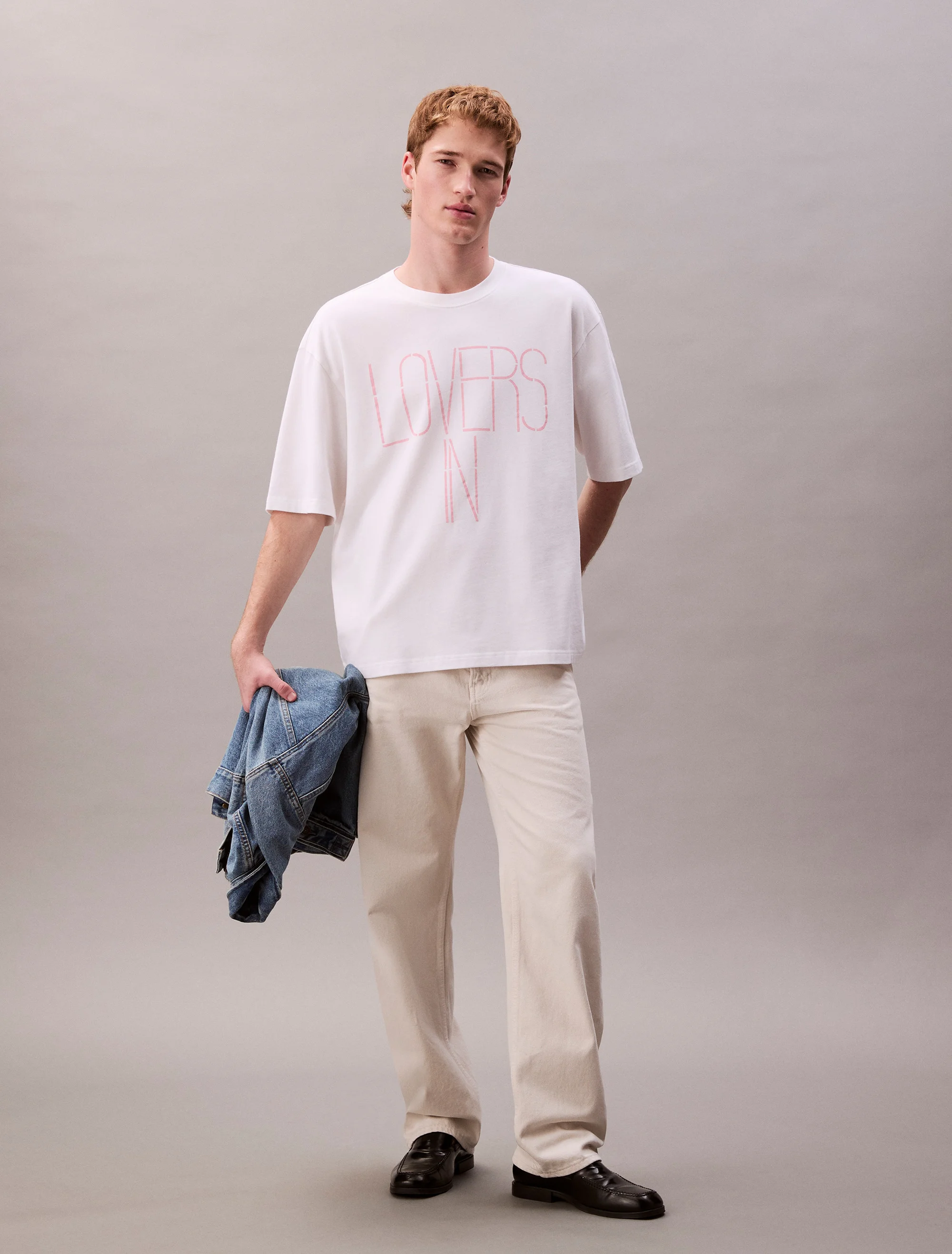 CK JEANS Áo Thun Nam Relaxed Fit