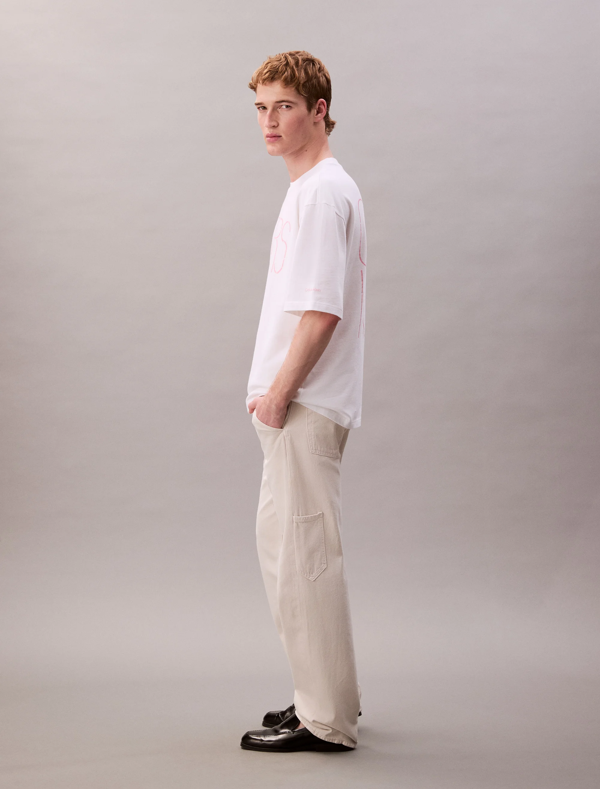 CK JEANS Áo Thun Nam Relaxed Fit
