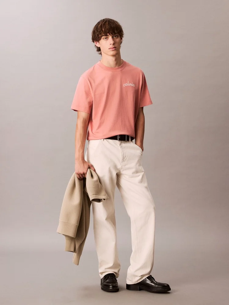 CK JEANS Áo Thun Nam Easy Fit