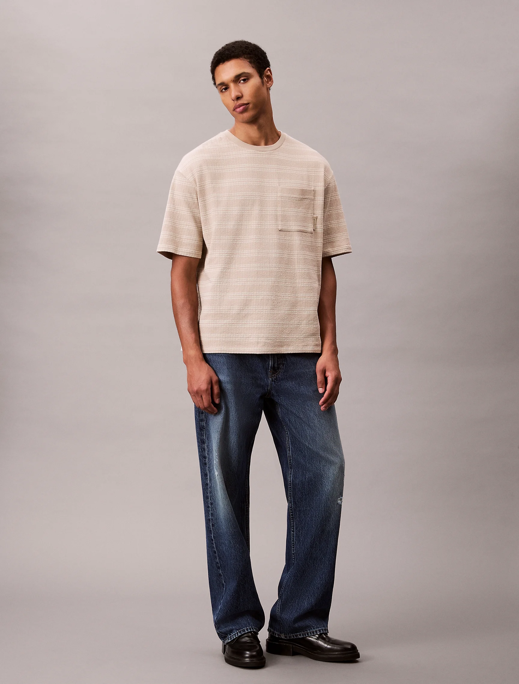 CK JEANS Áo Thun Nam Relaxed Fit