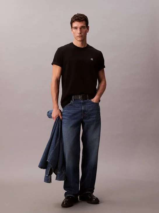CK JEANS Áo Thun Nam Easy Fit