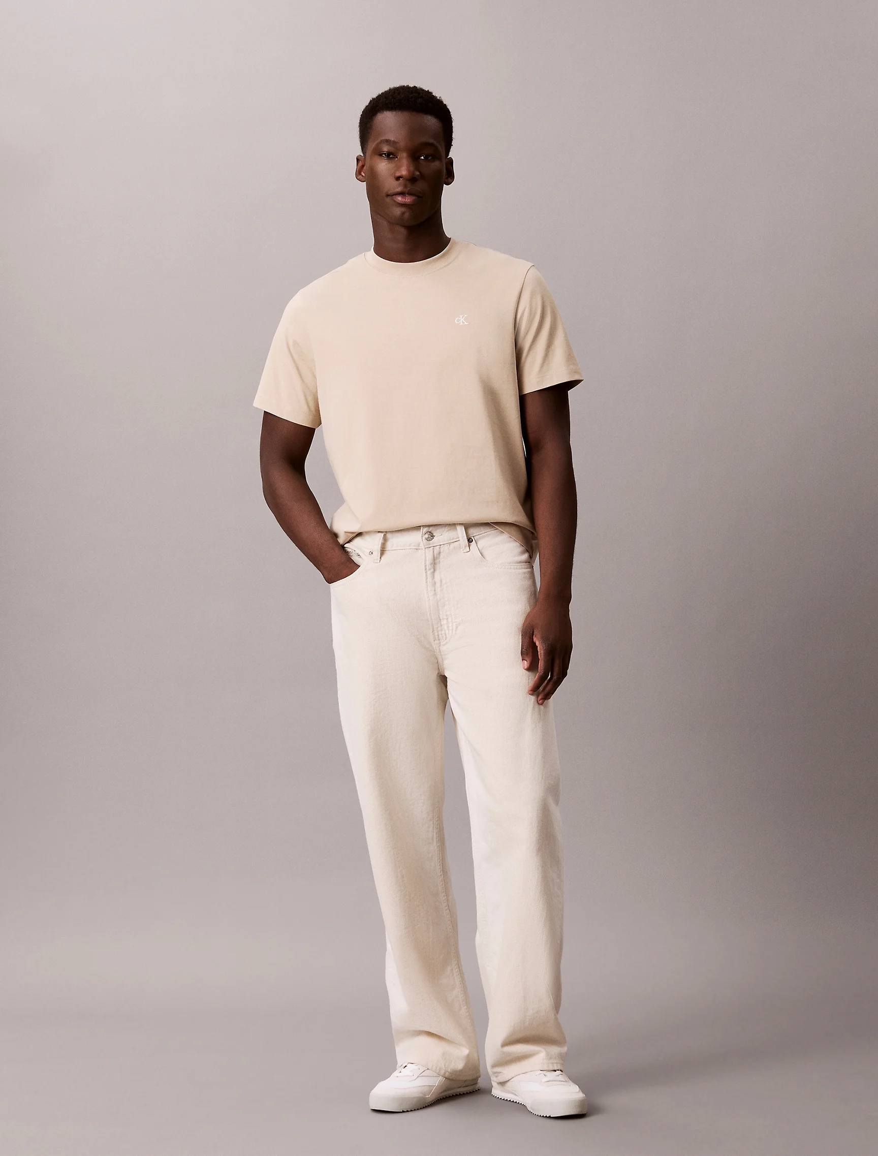 CK JEANS Áo Thun Nam Easy Fit