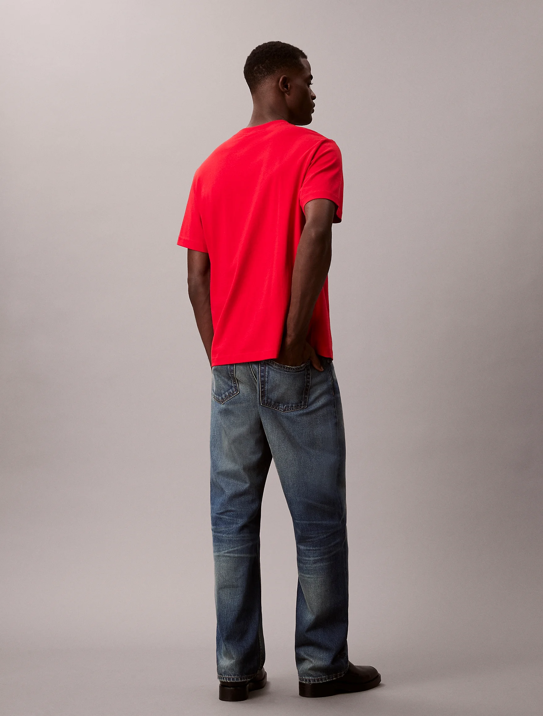 CK JEANS Áo Thun Nam Easy Fit