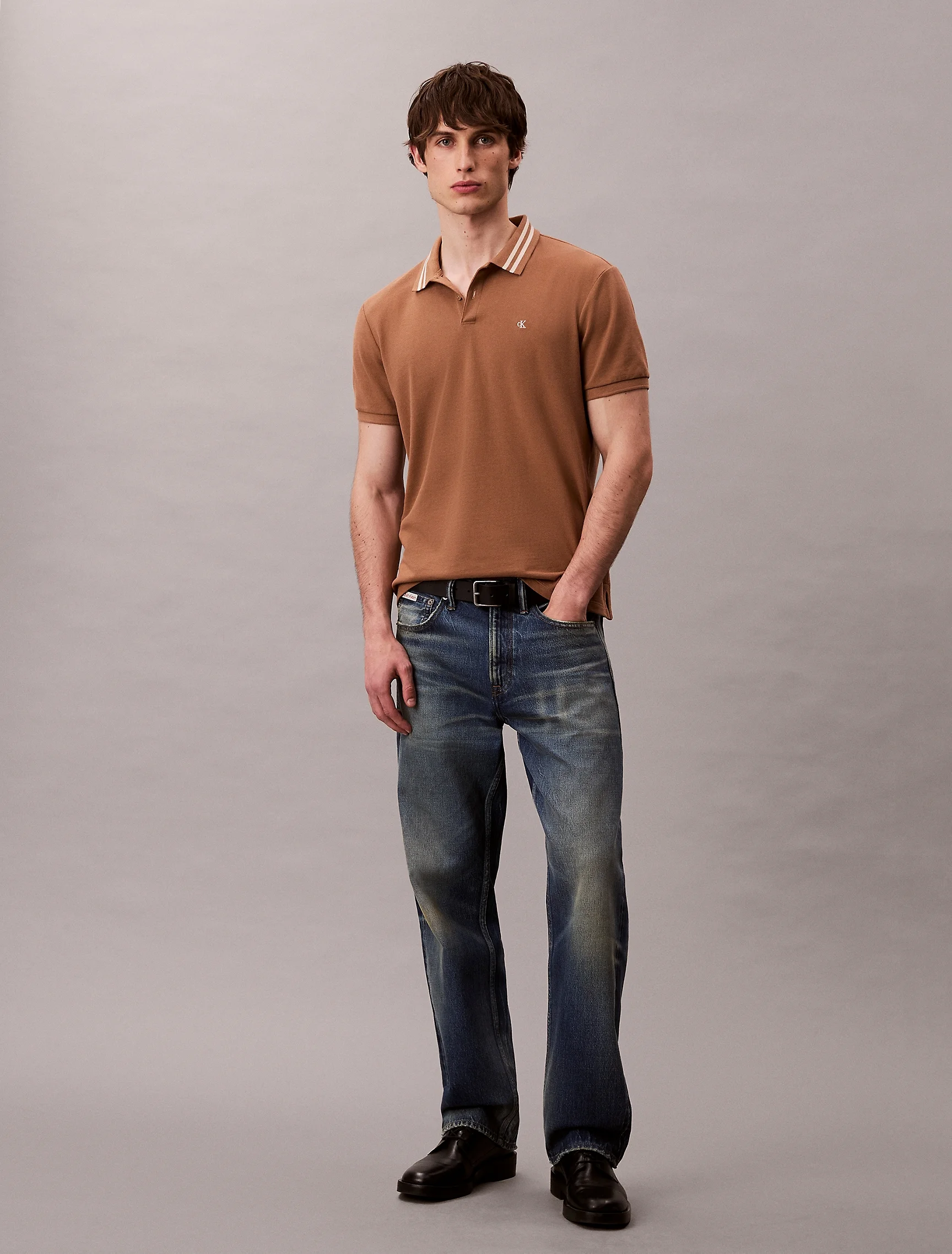 CK JEANS Áo Polo Nam Classic Fit