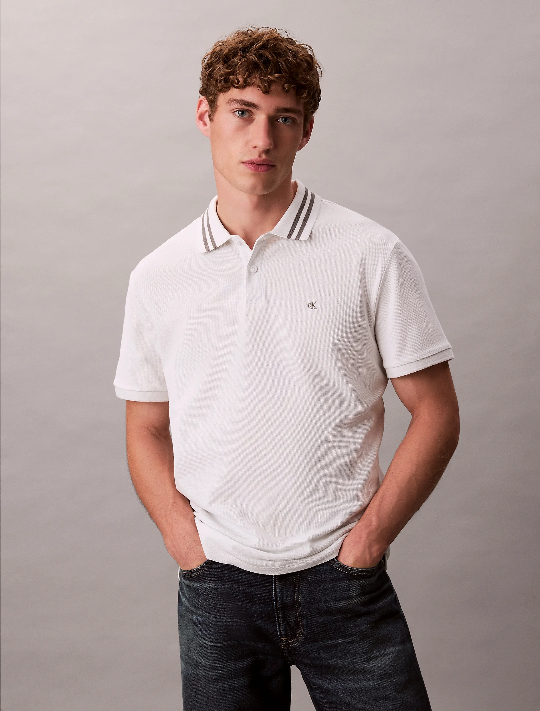 CK JEANS Áo Polo Nam Regular Fit