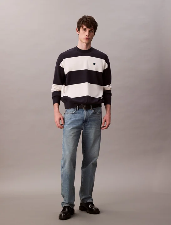 CK JEANS Áo Len Nam Relaxed Fit