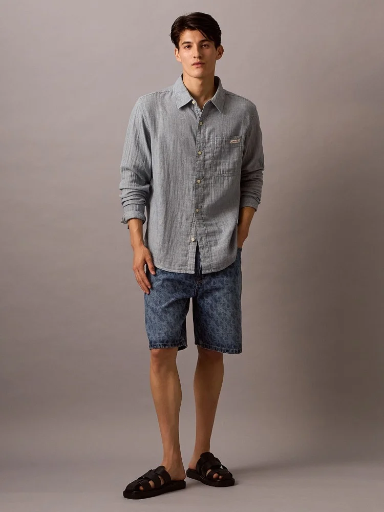 CK JEANS Áo Sơ Mi Nam Classic Fit