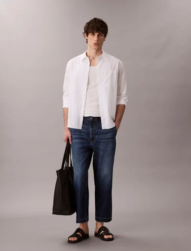 CK JEANS Quần Jeans Nam 90S Taper Fit
