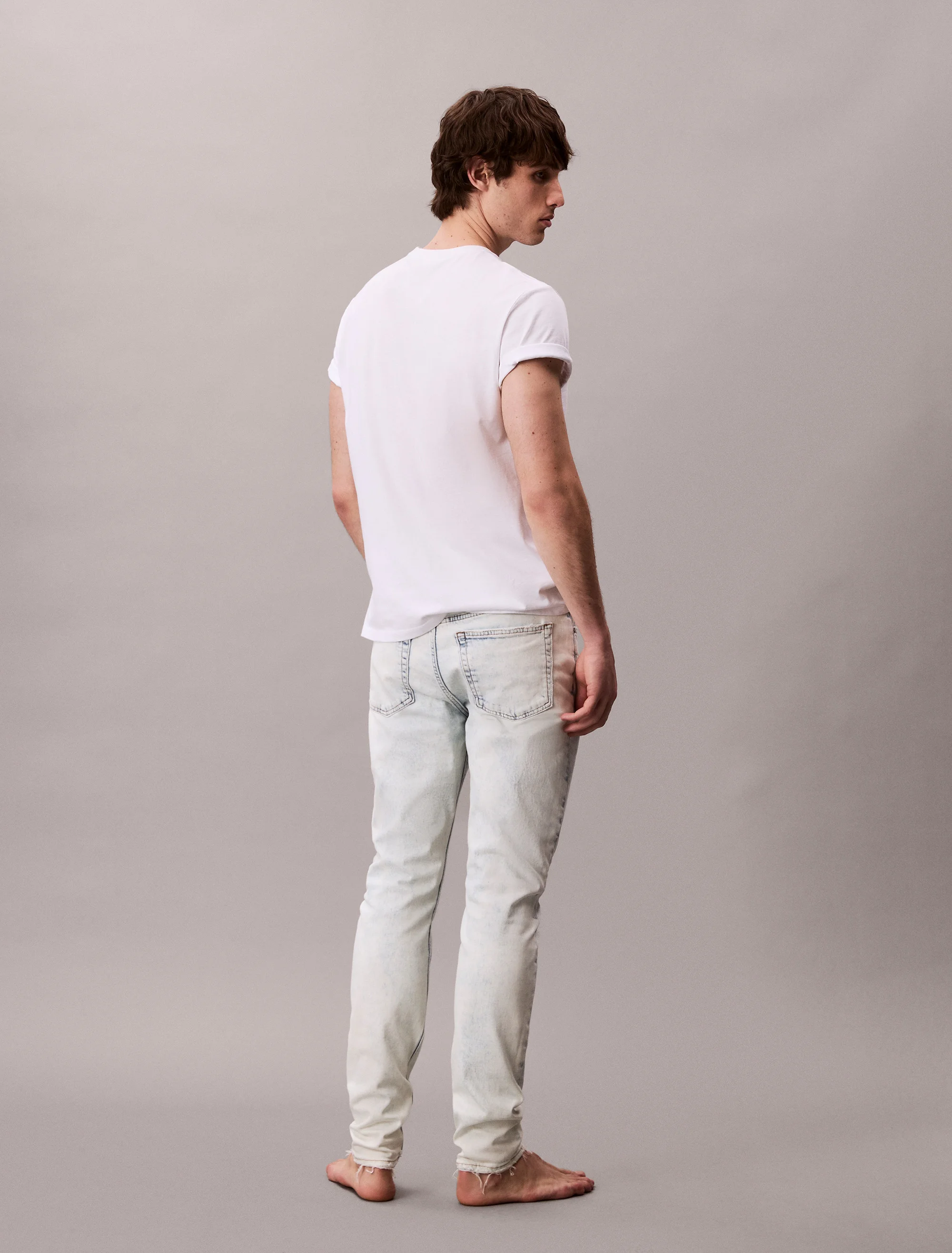 CK JEANS Quần Jeans Nam Slim Tapered Fit