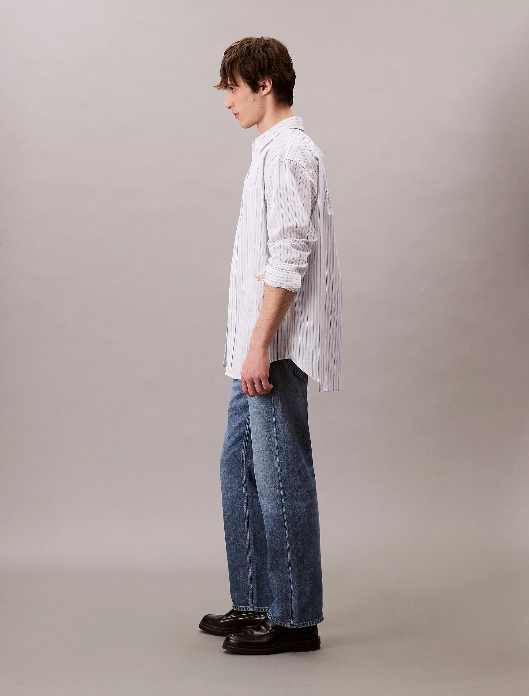 CK JEANS Quần Jeans Nam 90S Straight Fit