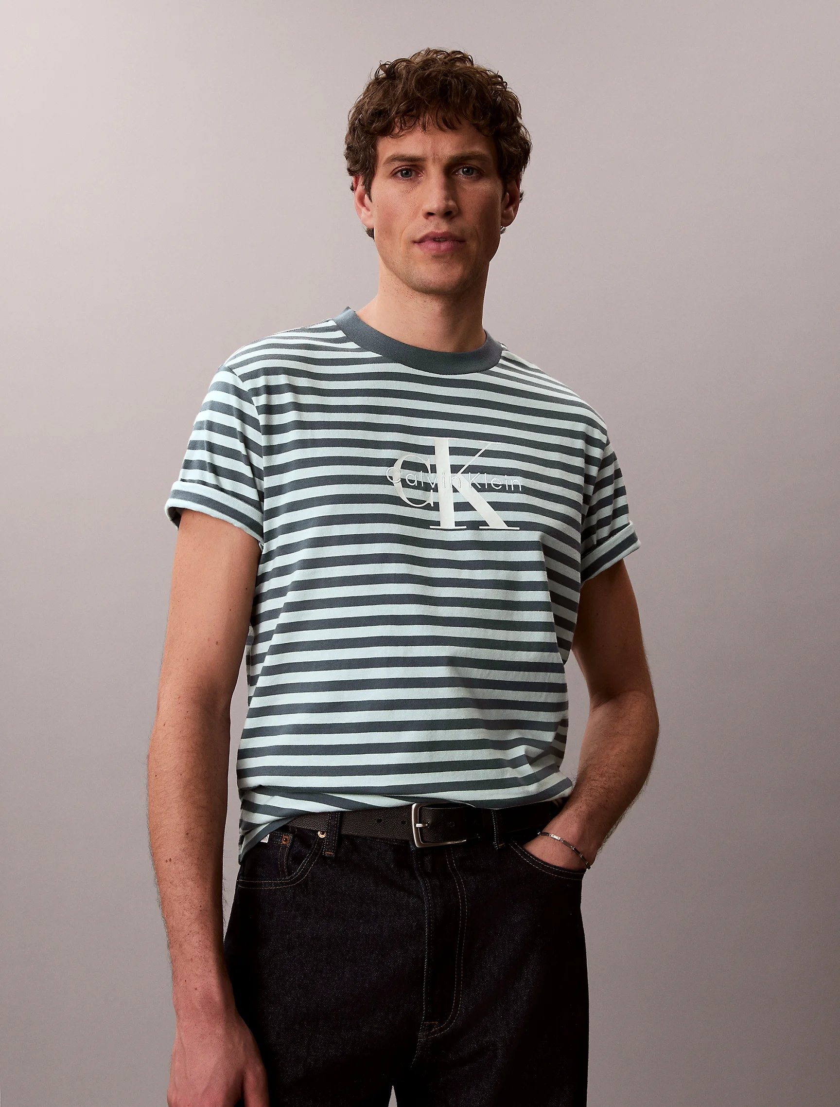 CK JEANS Áo Thun Nam Easy Fit
