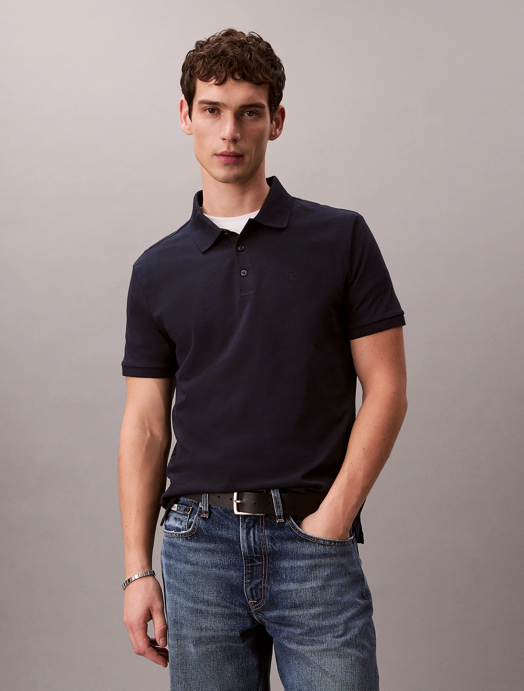 CK JEANS &Aacute;o Polo Nam Regular Fit