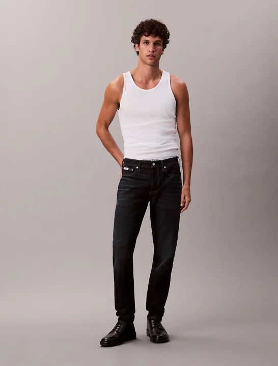 CK JEANS Quần Jeans Nam Slim Taper Fit