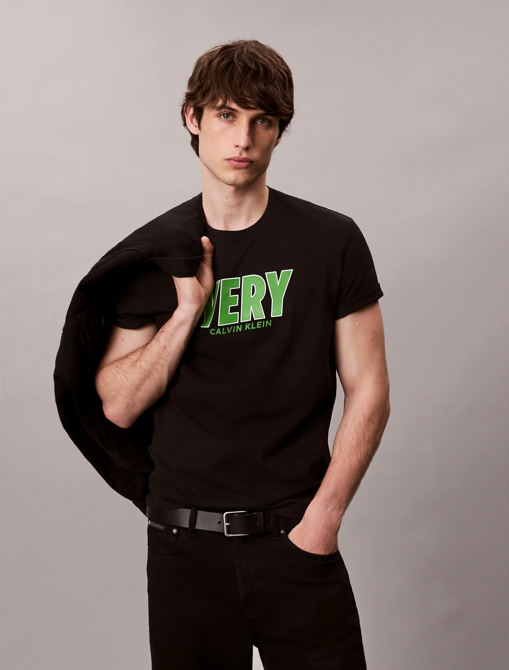 CK JEANS Áo Thun Nam Easy Fit