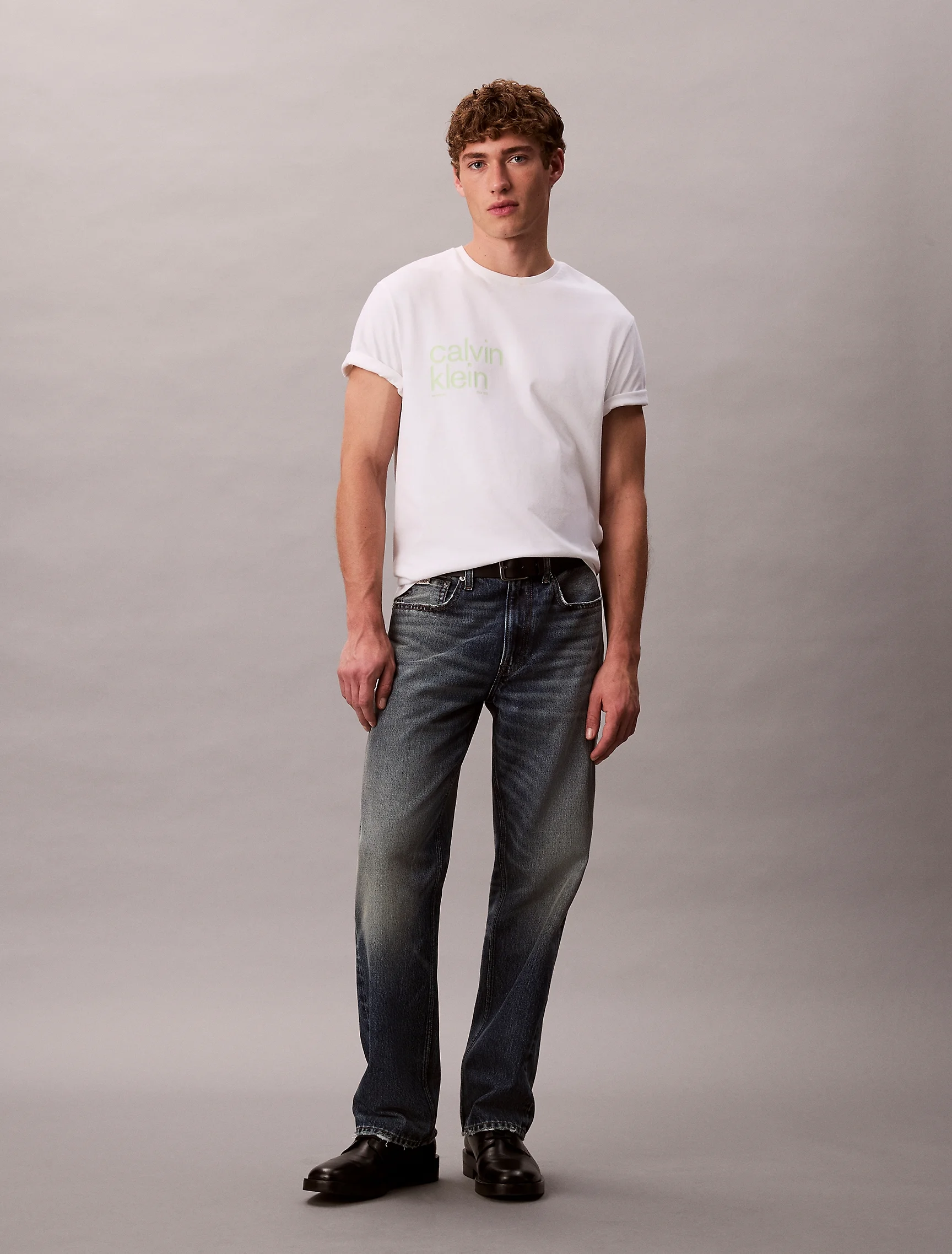 CK JEANS Áo Thun Nam Easy Fit