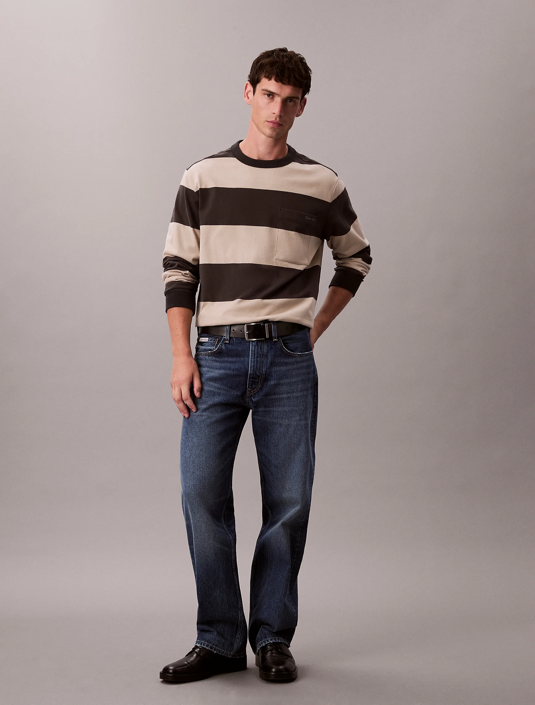 CK JEANS Áo Thun Nam Relaxed Fit