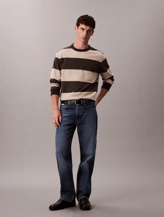 CK JEANS Áo Thun Nam Relaxed Fit