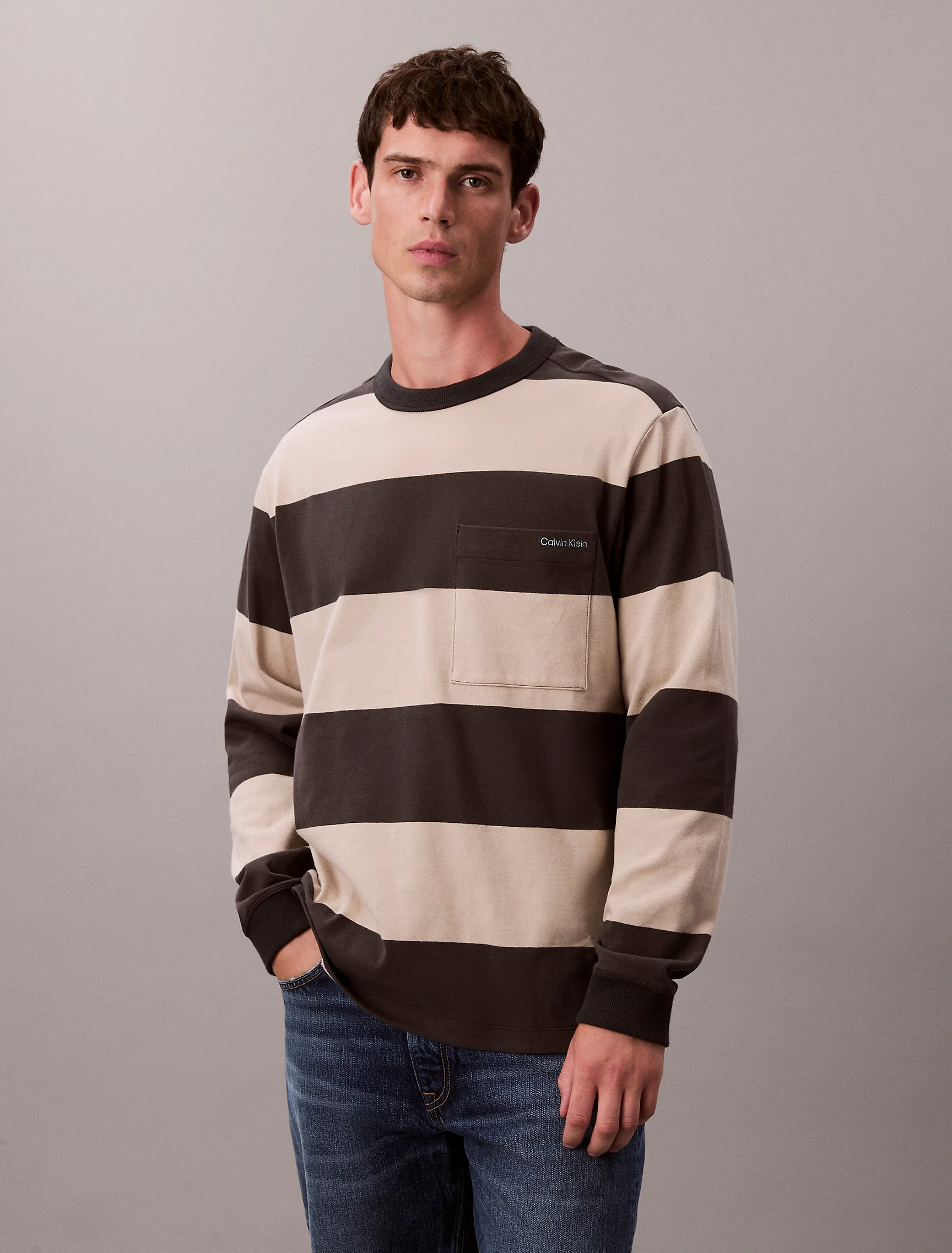 CK JEANS Áo Thun Nam Relaxed Fit