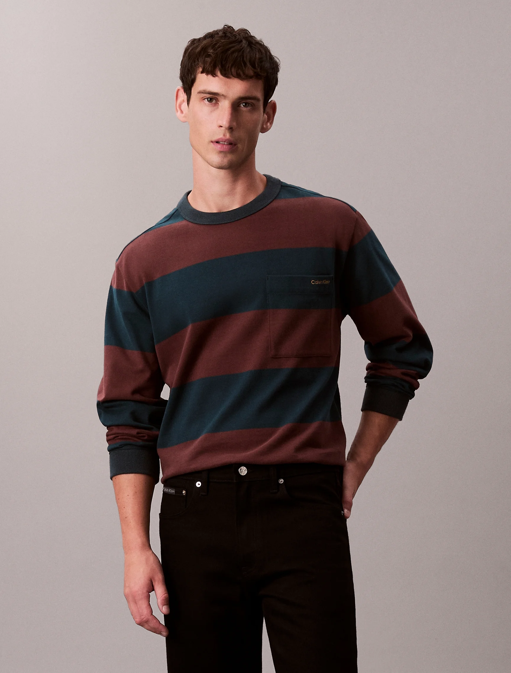 CK JEANS Áo Thun Nam Relaxed Fit