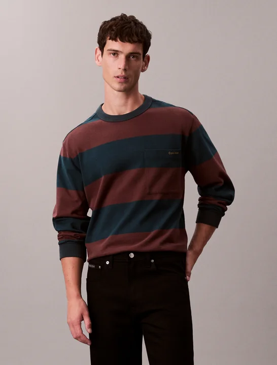 CK JEANS Áo Thun Nam Relaxed Fit