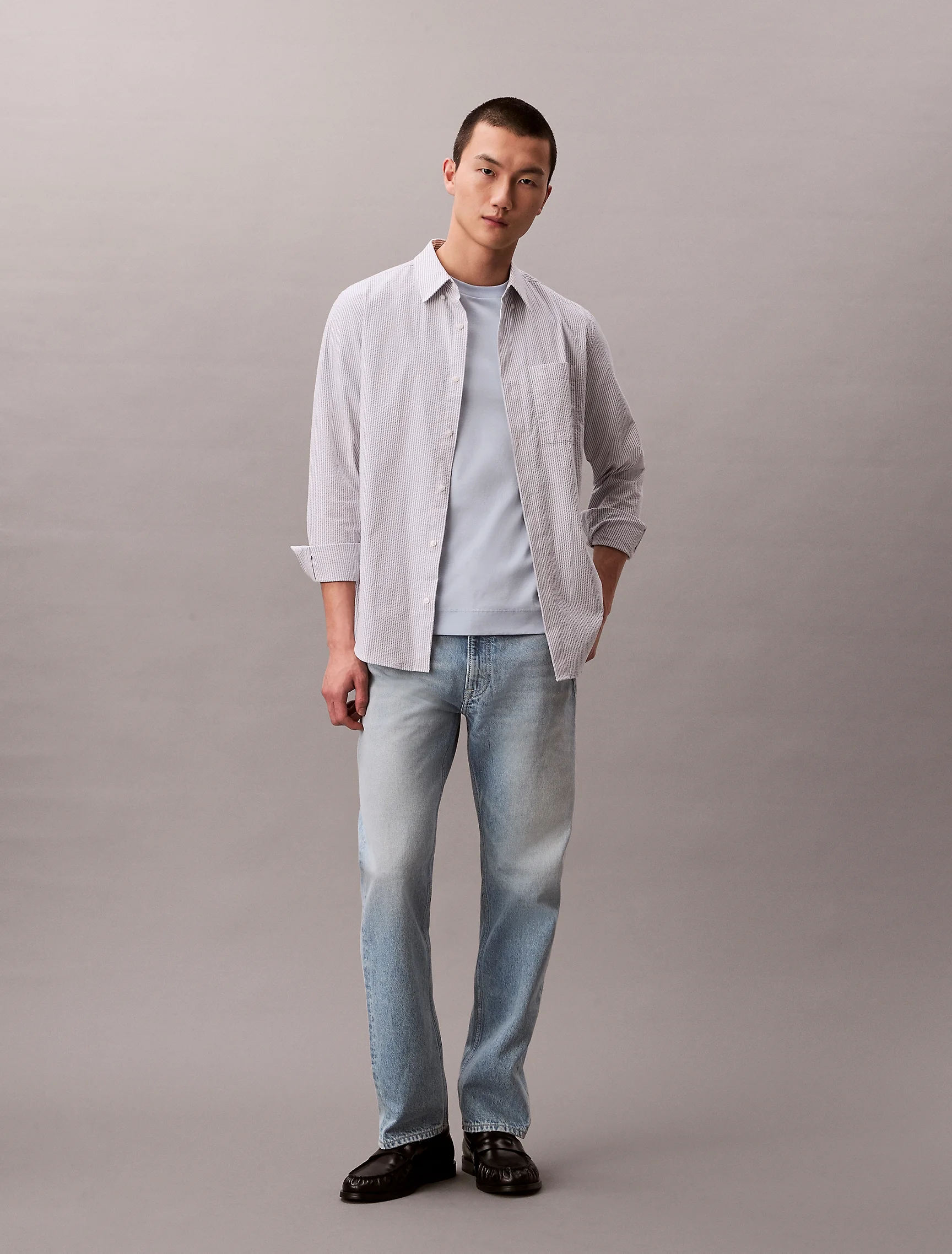 CK JEANS Áo Thun Nam Slim Fit