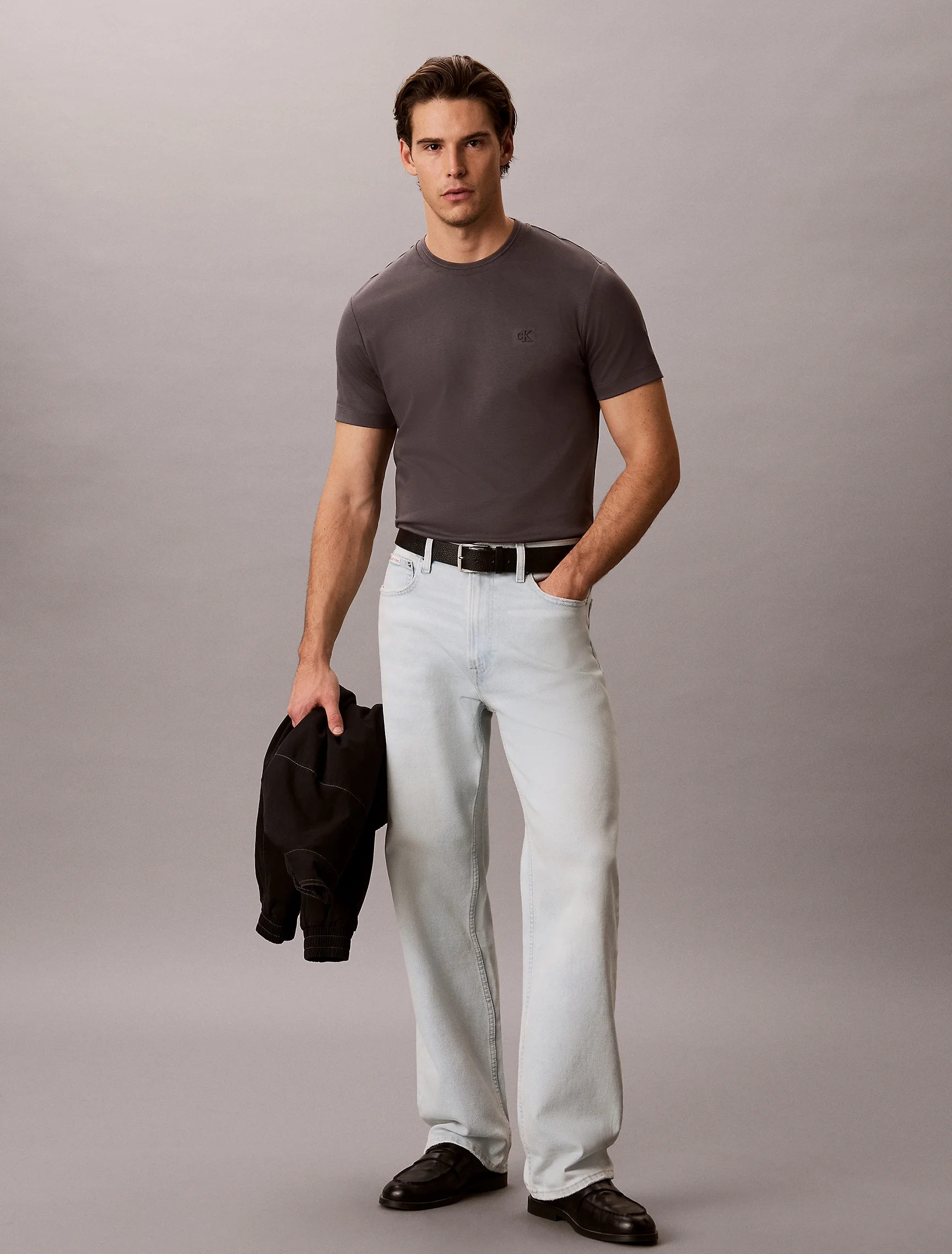 CK JEANS Áo Thun Nam Slim Fit
