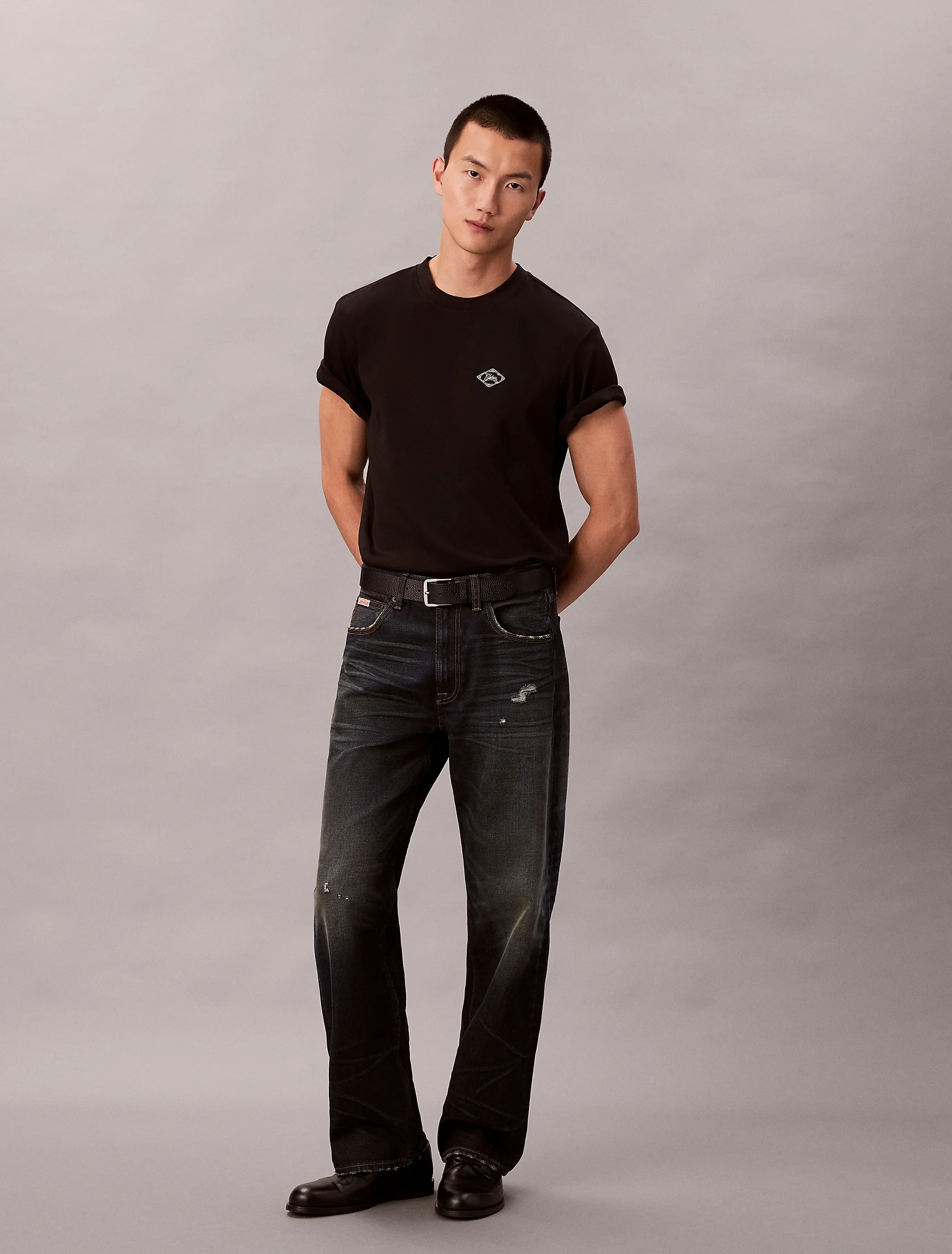 CK JEANS Áo Thun Nam Easy Fit