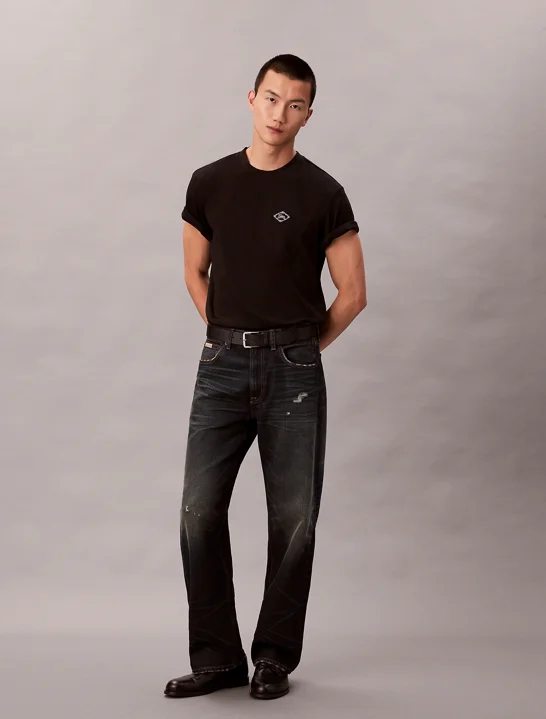 CK JEANS Áo Thun Nam Easy Fit