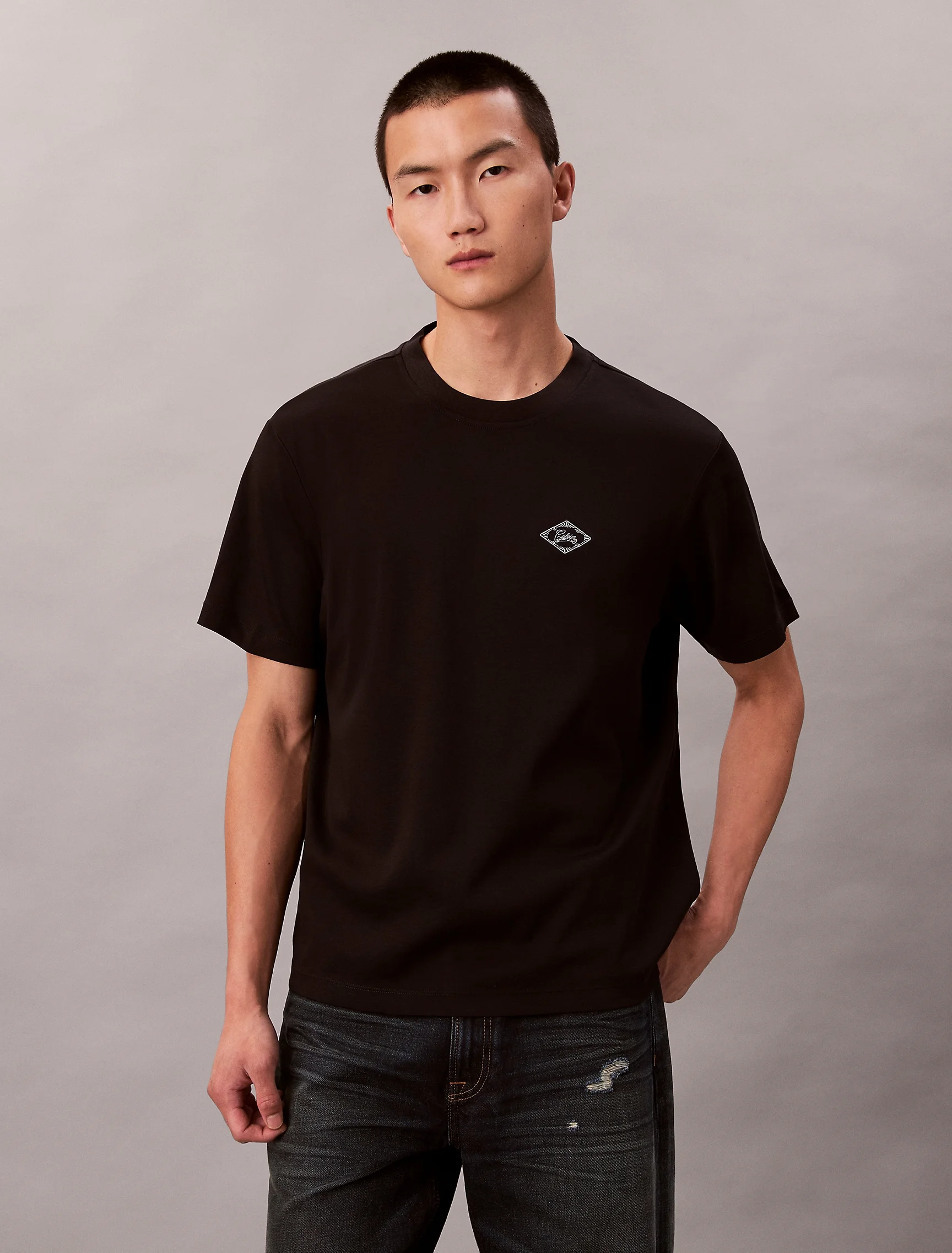 CK JEANS Áo Thun Nam Easy Fit