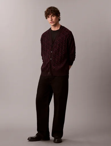 CK JEANS Áo Len Nam Easy Fit
