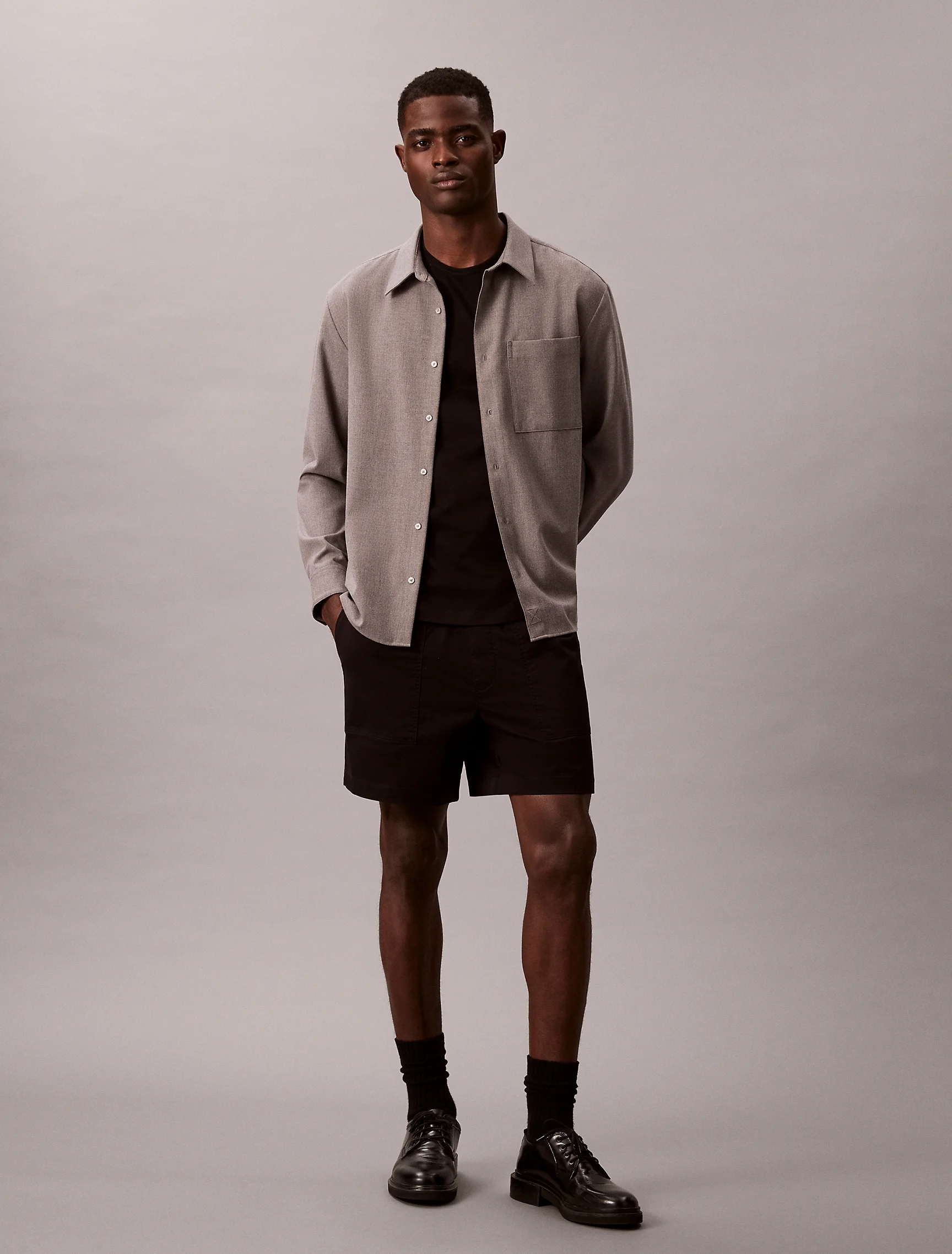 CK JEANS Quần Ngắn Nam Classic Fit