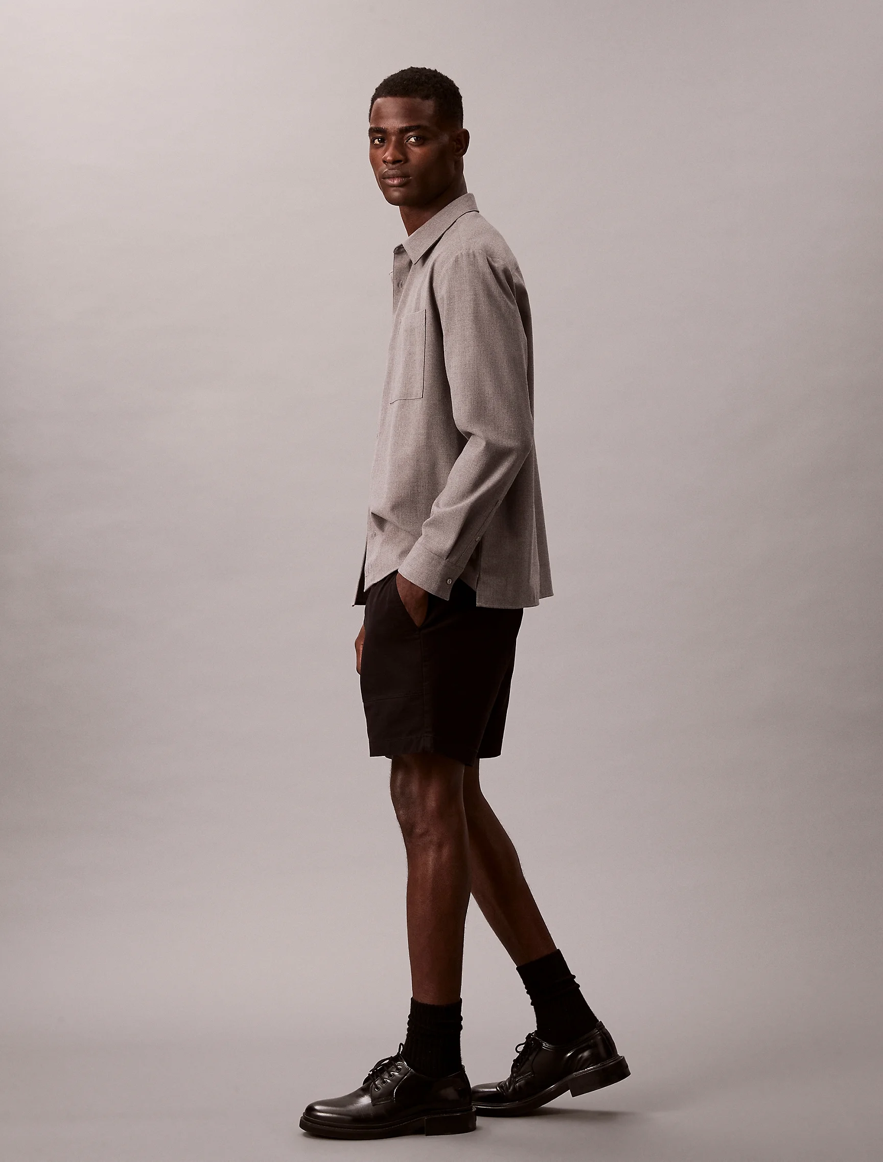 CK JEANS Quần Ngắn Nam Classic Fit