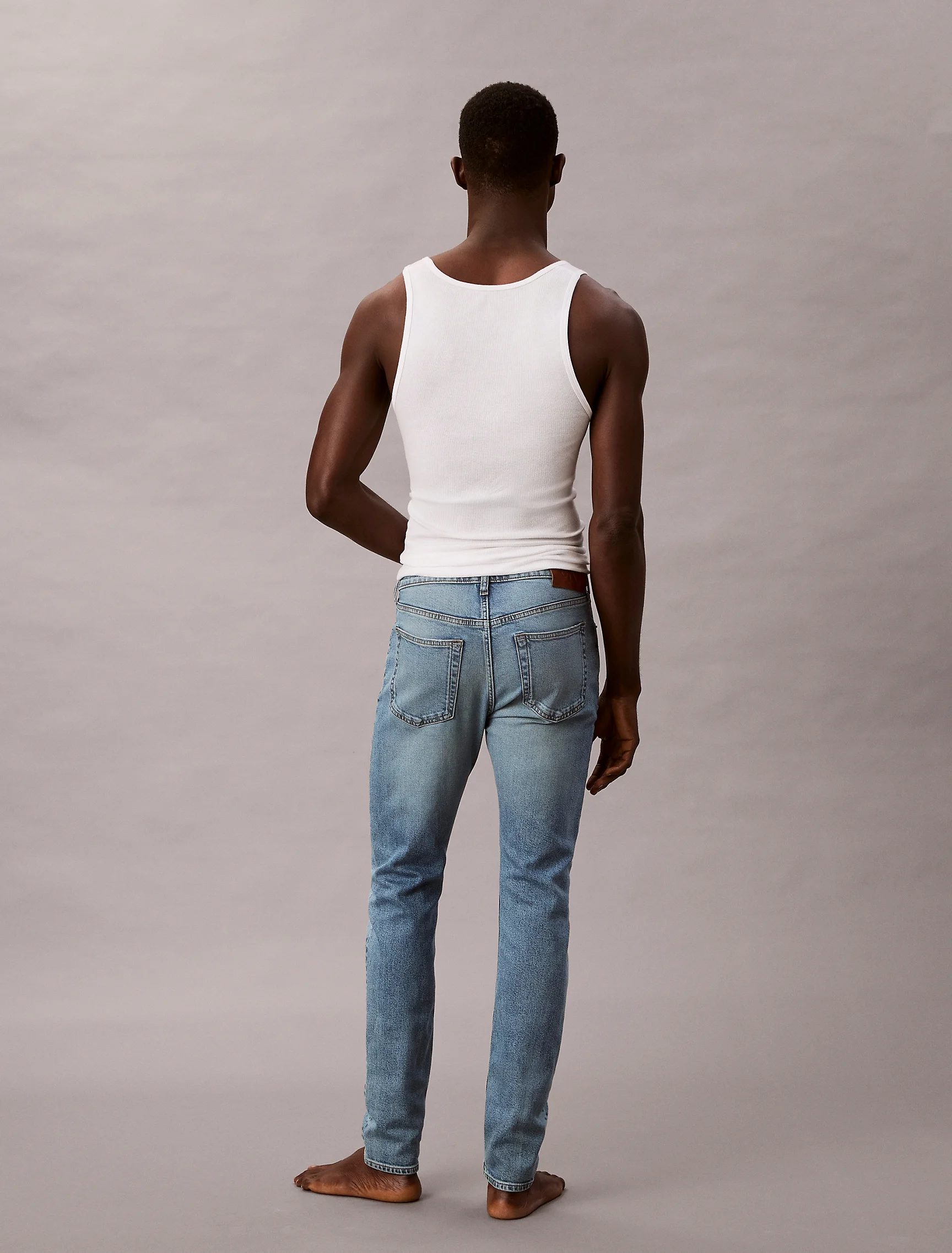 CK JEANS Quần Jeans Nam Slim Taper Fit
