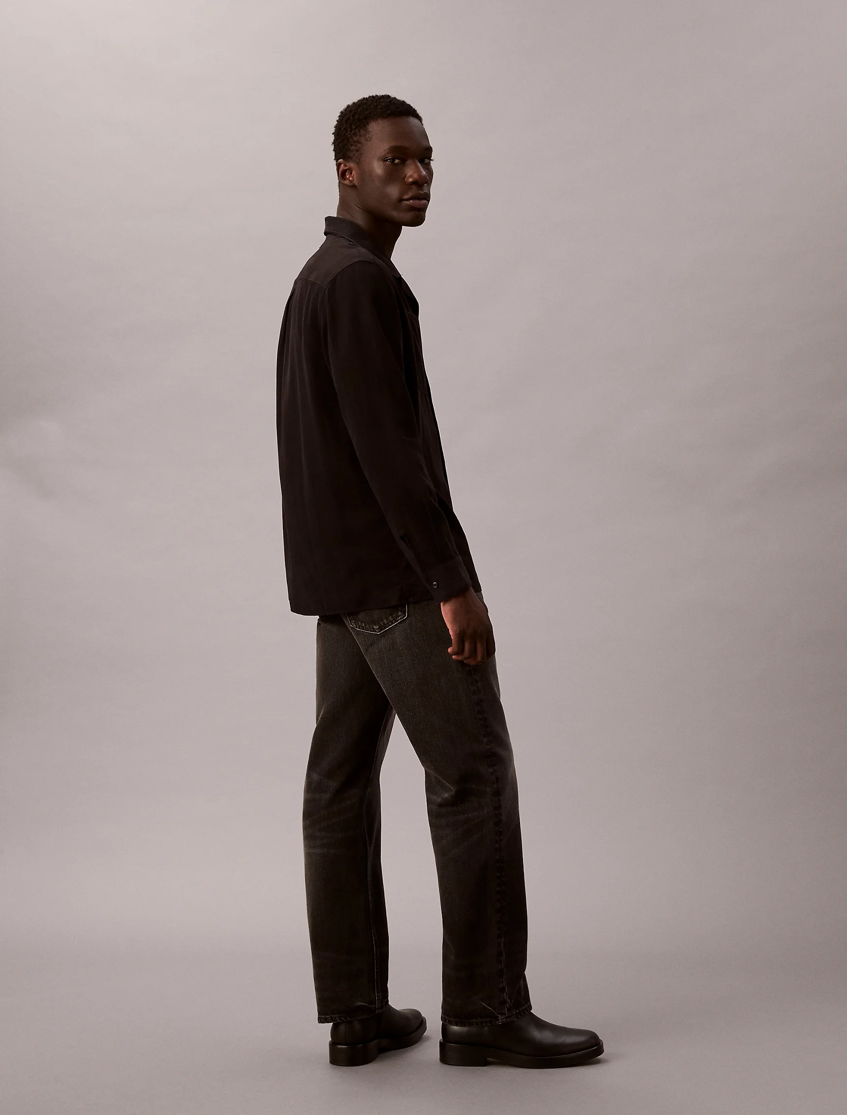 CK JEANS Quần Jeans Nam 90S Straight Fit