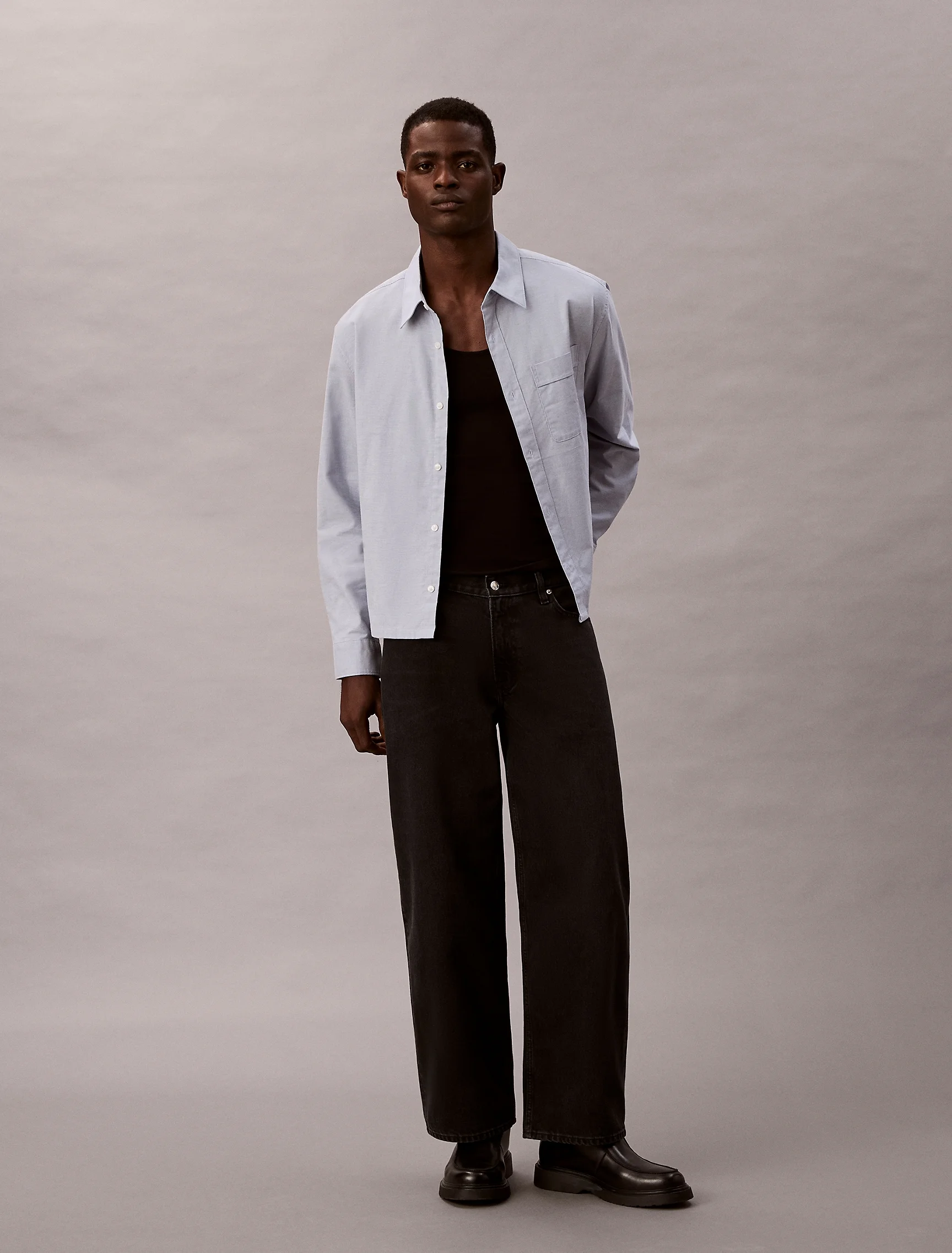 CK JEANS Quần Jeans Nam Barrel Fit