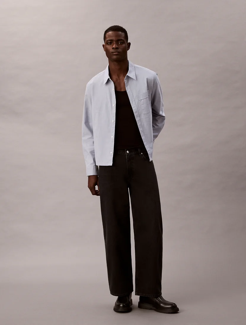 CK JEANS Quần Jeans Nam Barrel Fit
