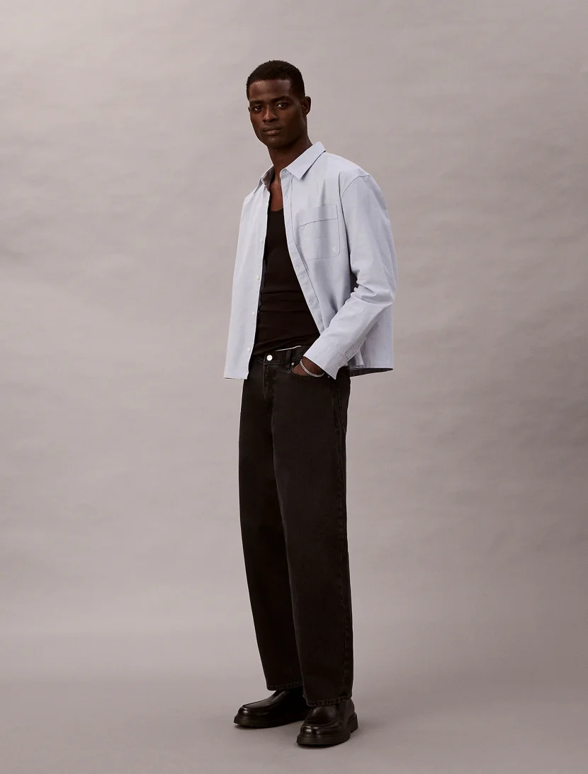CK JEANS Quần Jeans Nam Barrel Fit