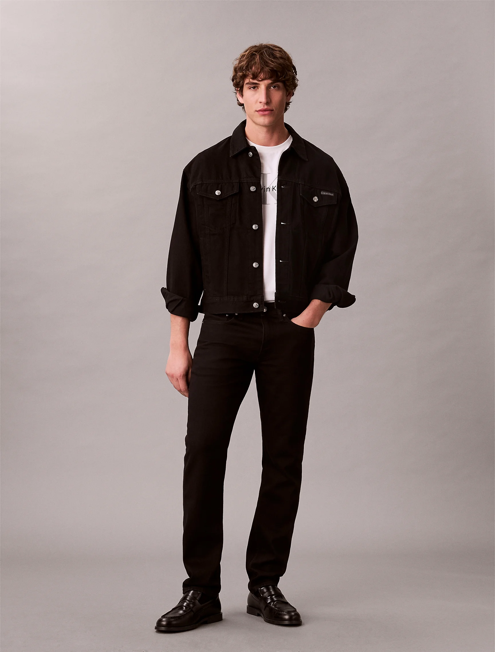CK JEANS Quần Jeans Nam Slim Taper Fit