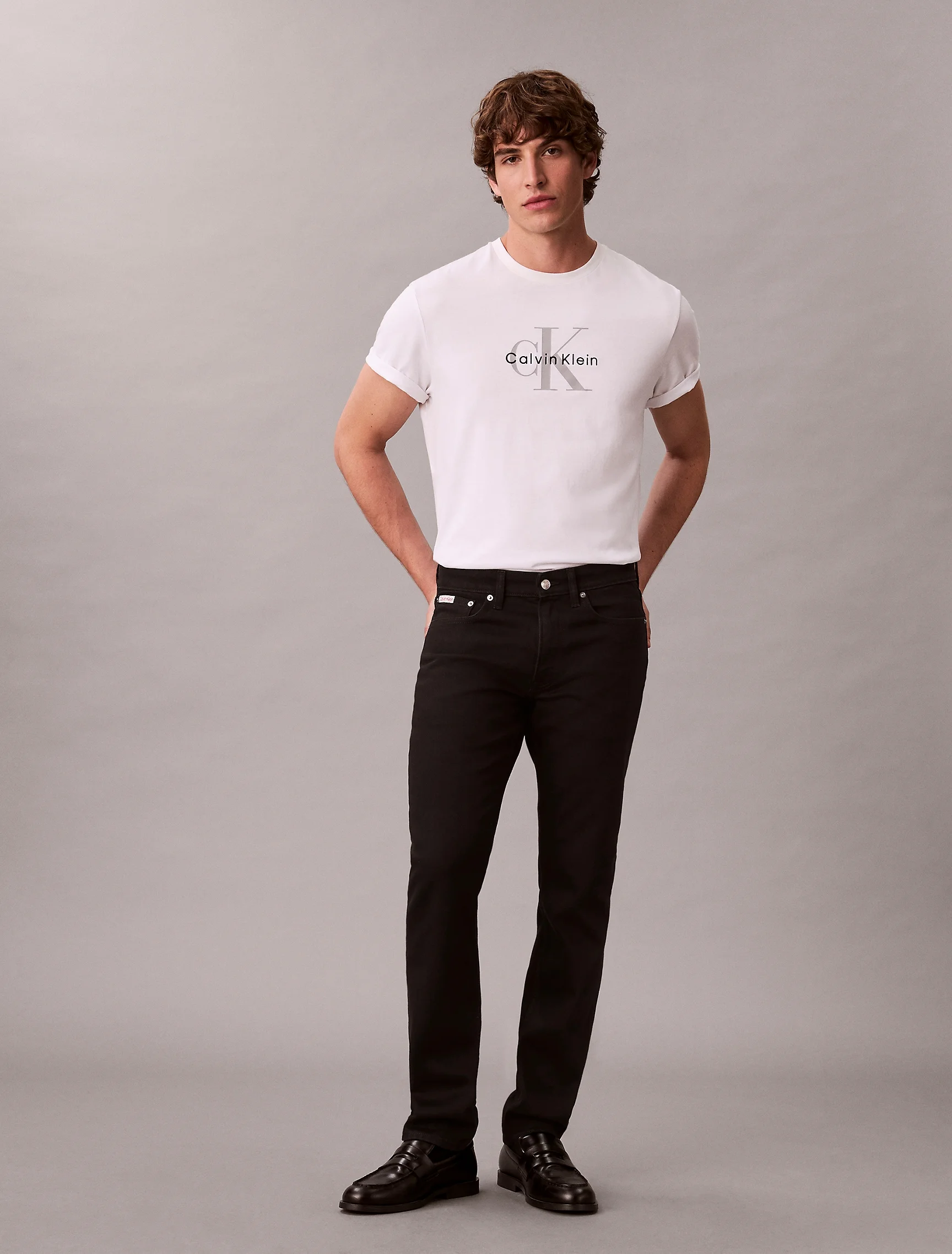 CK JEANS Quần Jeans Nam Slim Taper Fit