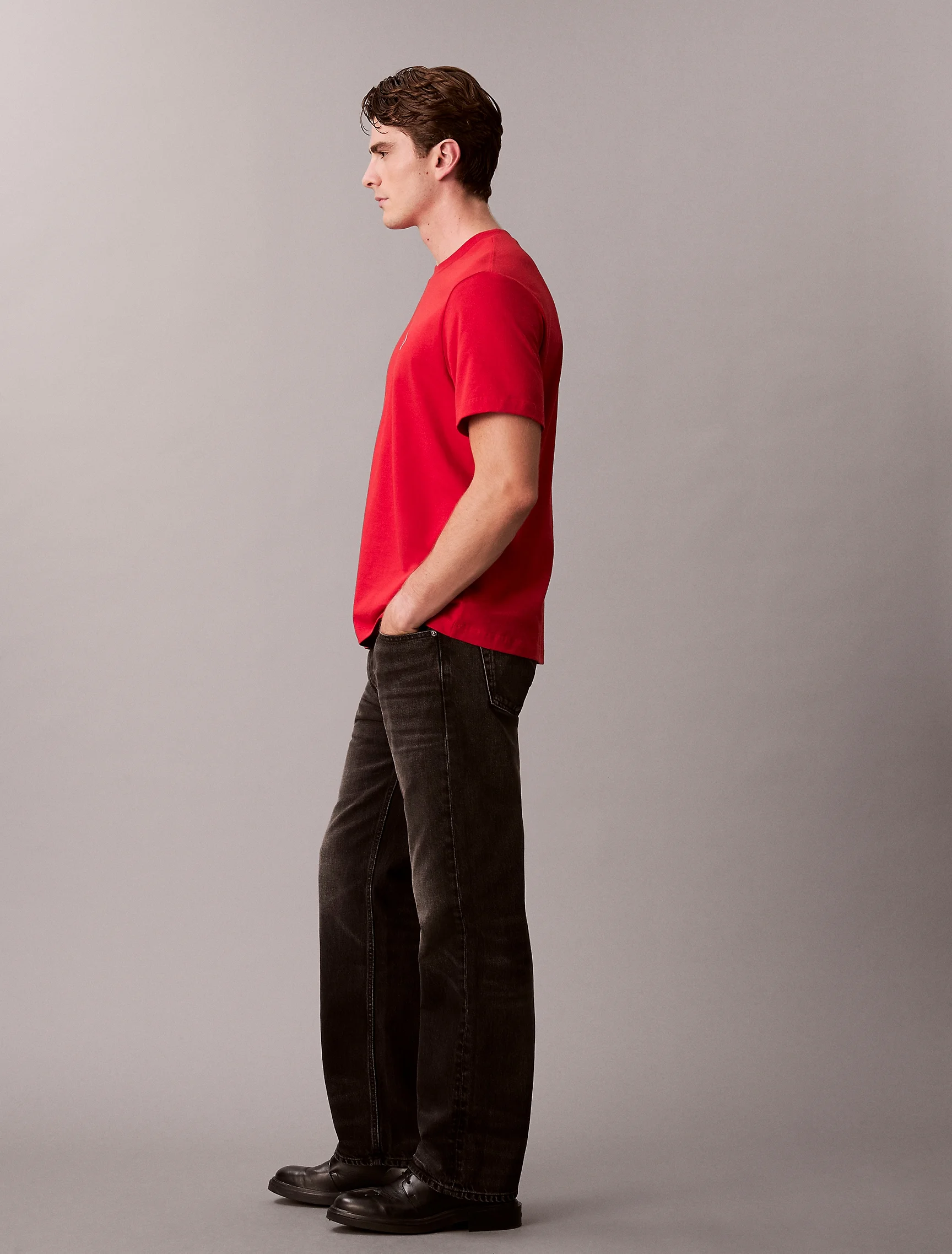 CK JEANS Áo Thun Nam Easy Fit
