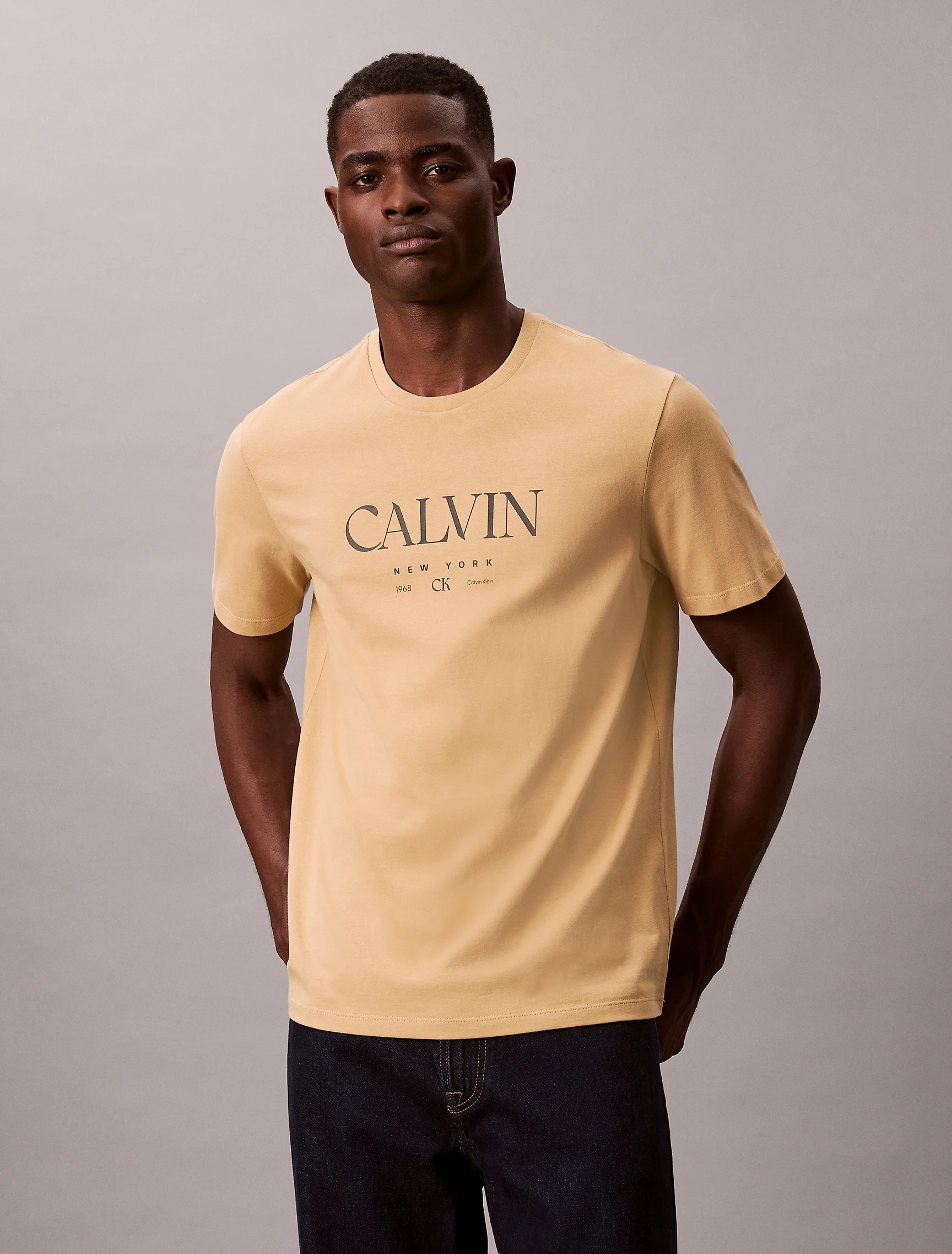 CK JEANS Áo Thun Nam Classic Fit