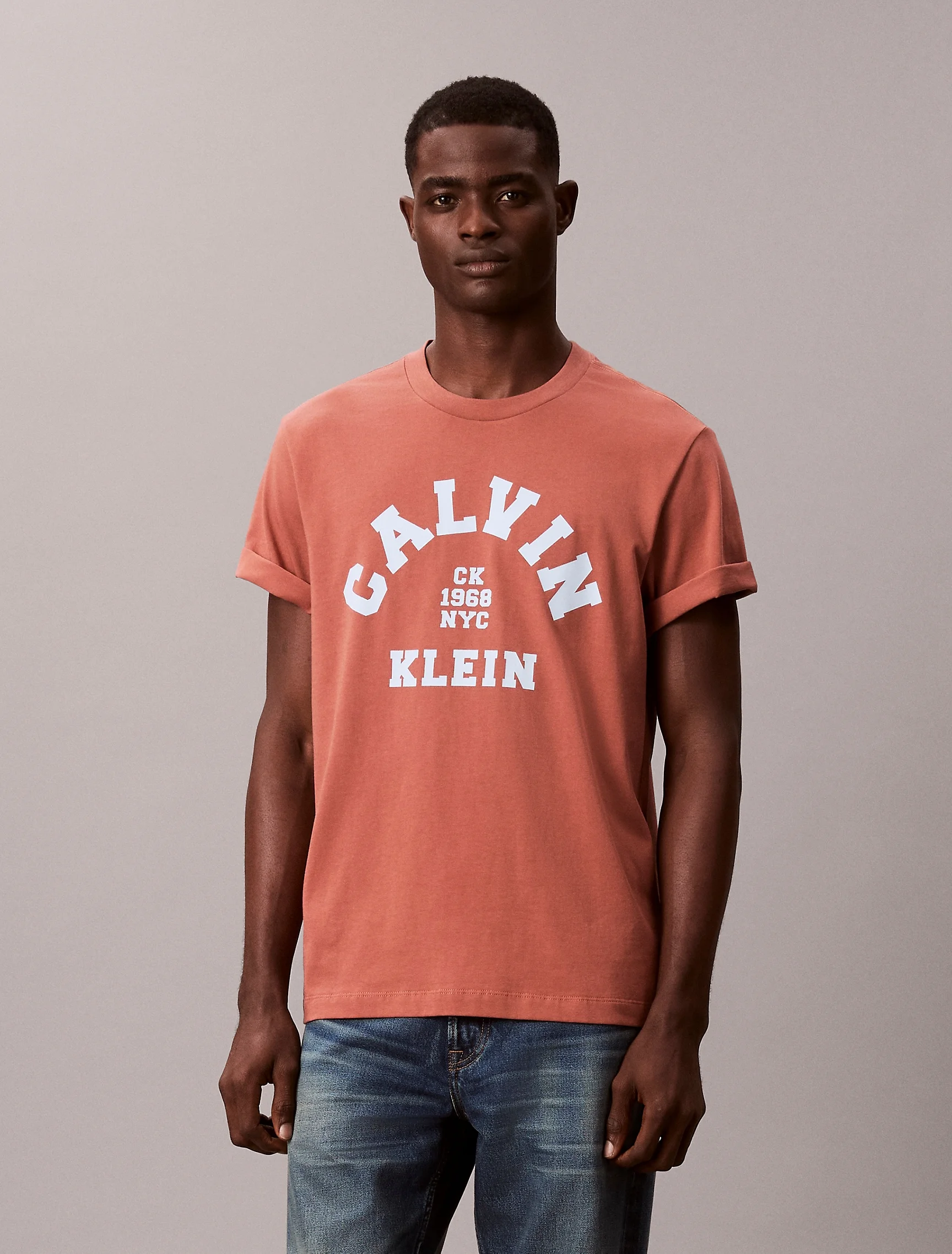 CK JEANS Áo Thun Nam Easy Fit