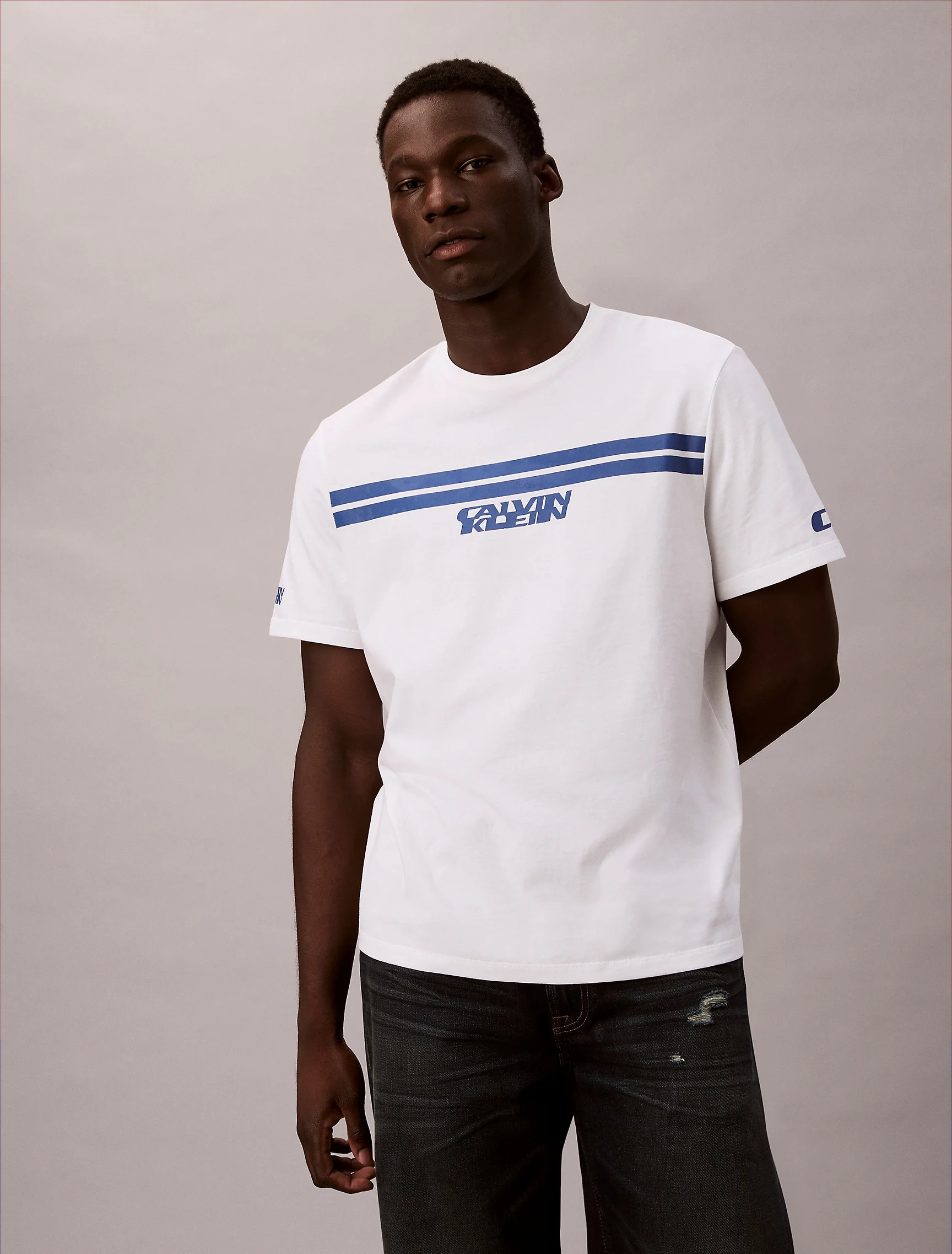 CK JEANS Áo Thun Nam Classic Fit